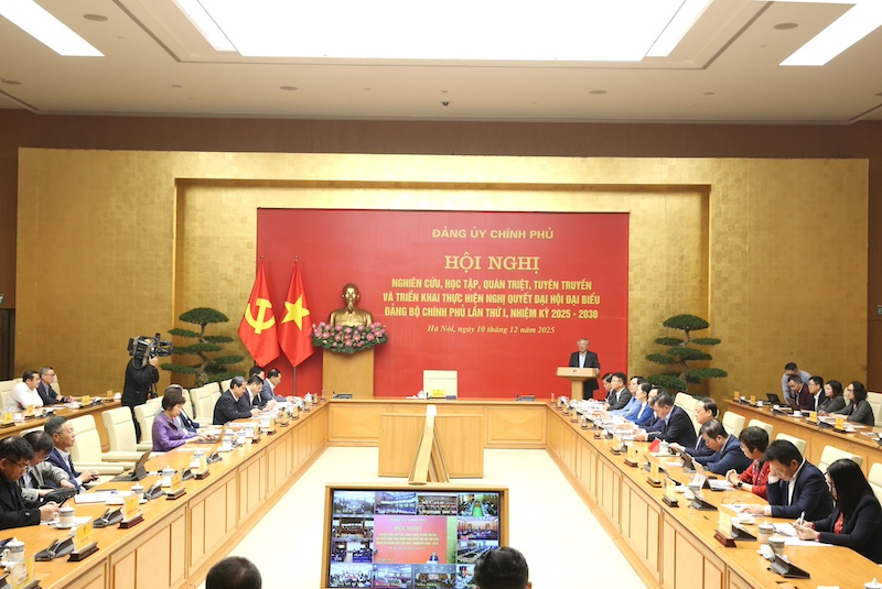 Thống nhất ý chí, hành động triển khai Nghị quyết Đại hội đại biểu Đảng bộ Chính phủ nhiệm kỳ 2025 - 2030